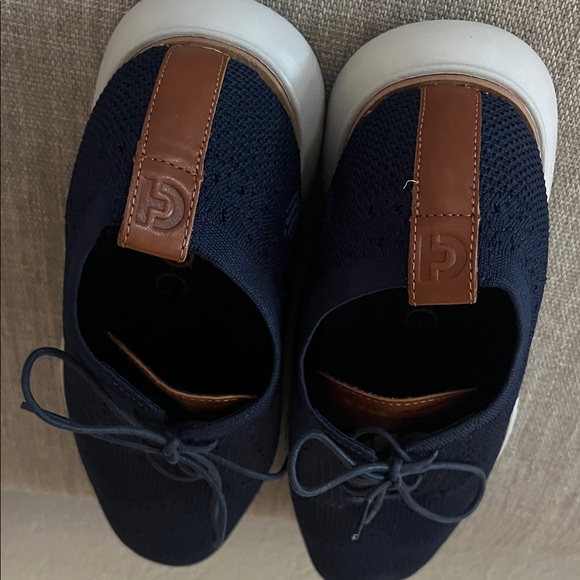 Cole Haan Men\'s Dark Blue Lace-Up Oxford linen main image 11
